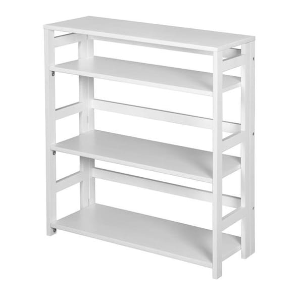 Niche Niche FF3430WH 34 in. Flip Flop High Folding Bookcase; White FF3430WH - main